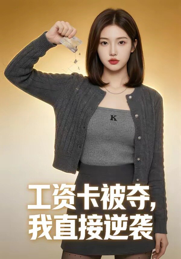 工资卡被夺，我直接逆袭海报